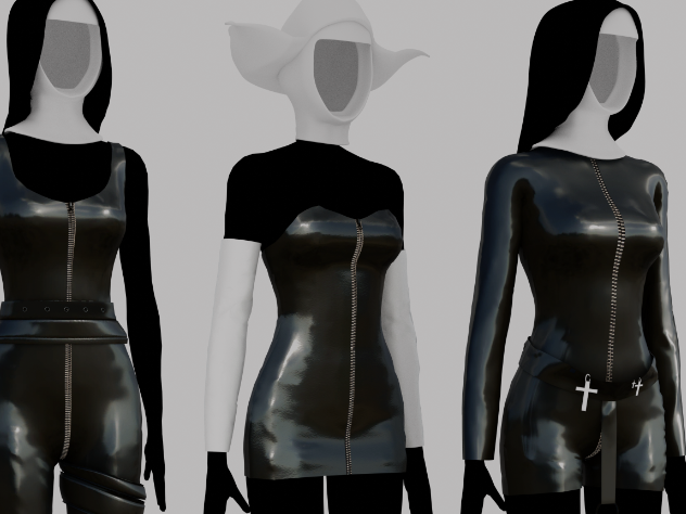 3d Muhari Gothic Outfits Sims 4 Cc Sims 4 Cc Finds