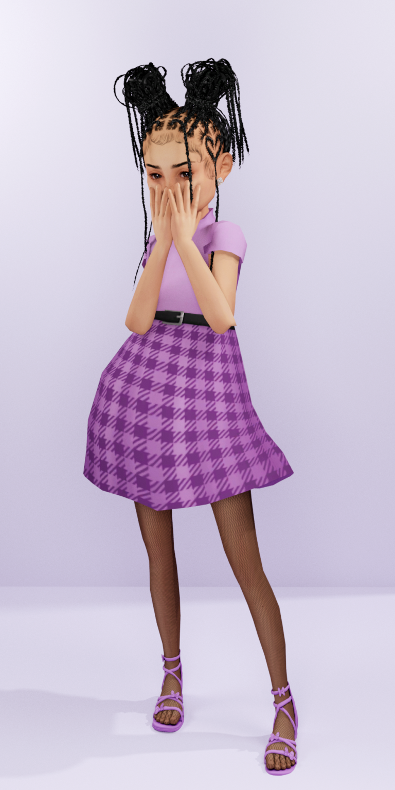 casteru kids dress conversions - Sims 4 Cc Finds