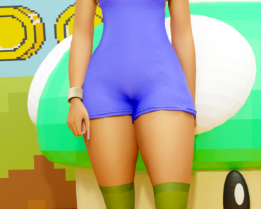 The sims 4 mario costume for girls