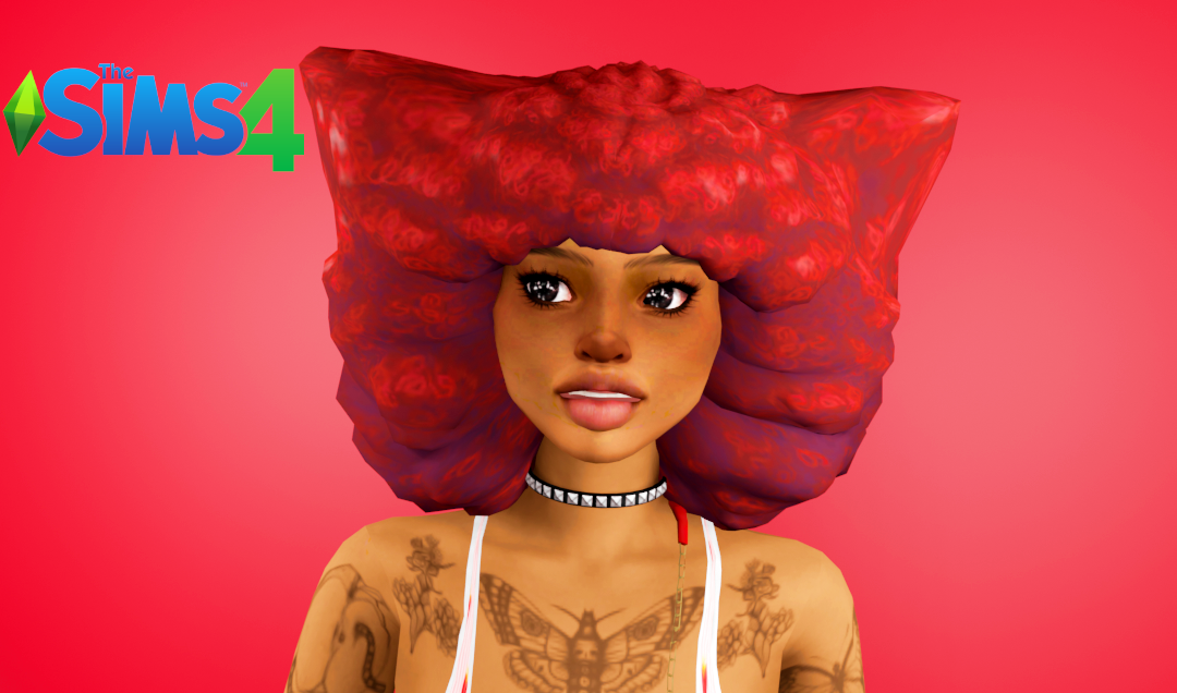 Simblreen T Hello Kitty Cosplay Hair Sims 4 Sims 4 Cc Finds