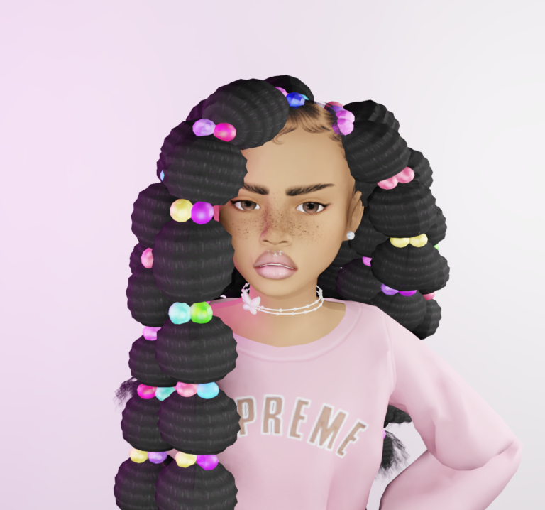 The Sims 4 Black Kids Hair