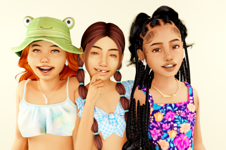 The sims 4 kids clothing