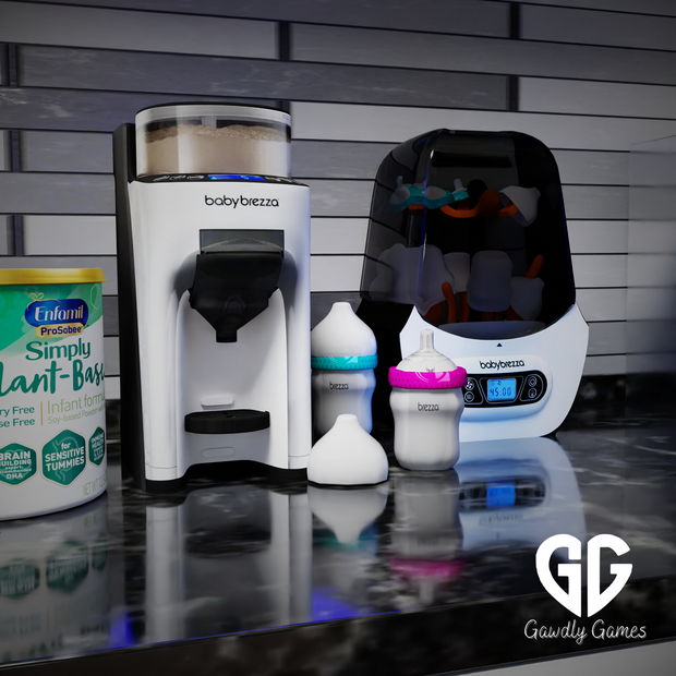 Sims 4 baby warmer and feeding