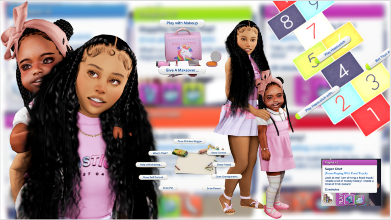 Functional Objects For Toddler and Kids – The Sims 4