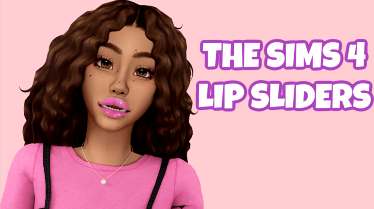 THE SIMS 4 LIP SLIDERS