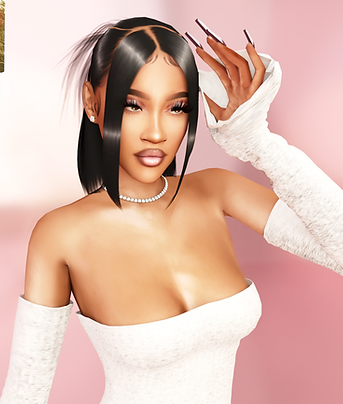 sims 4 black hair weave 