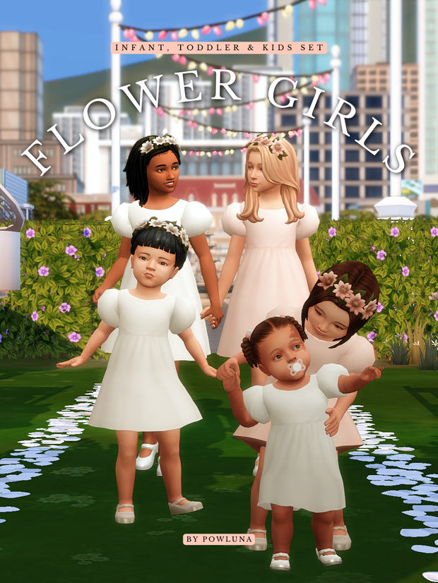 sims 4 kids clothing and Hair