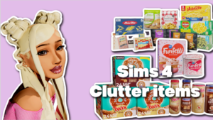sims 4 household Items décor and more