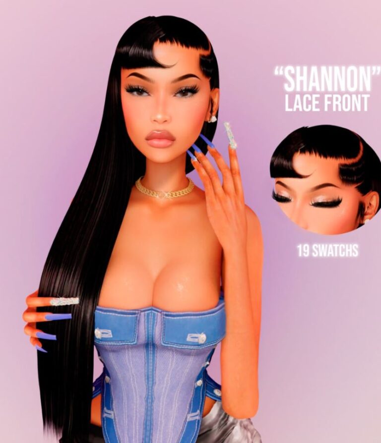 sims 4 hair lace front