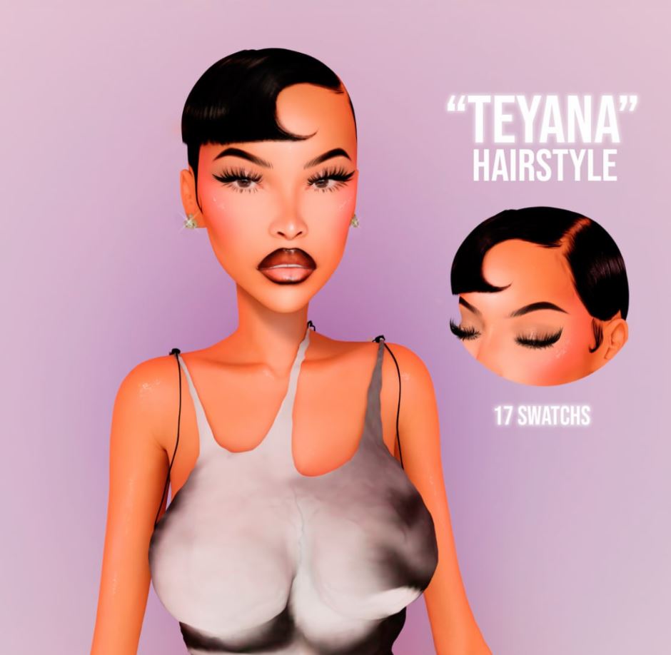 ddarkpinkrosa0 teyana Hairstyle