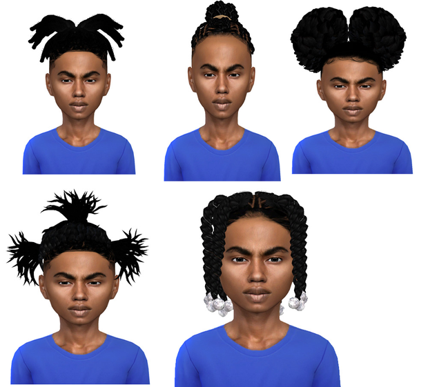 sims 4 kids hair boys