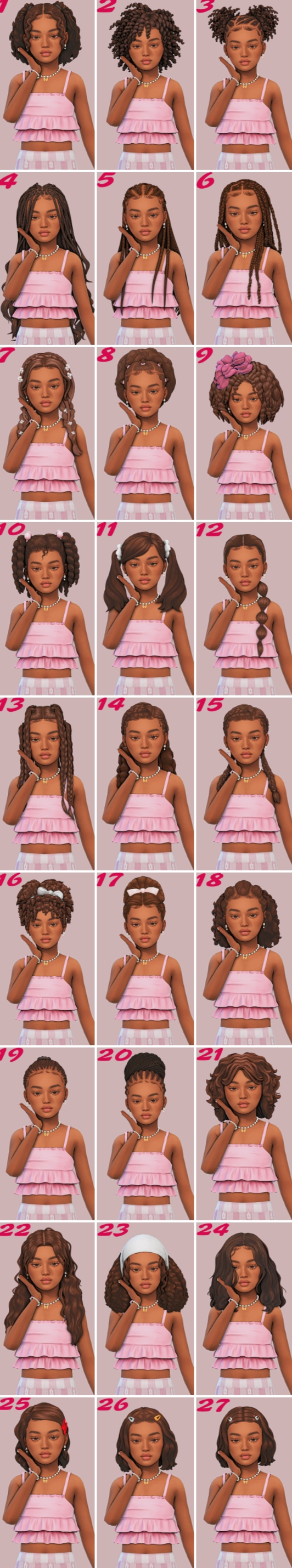 Hair For Girls Maxis Match