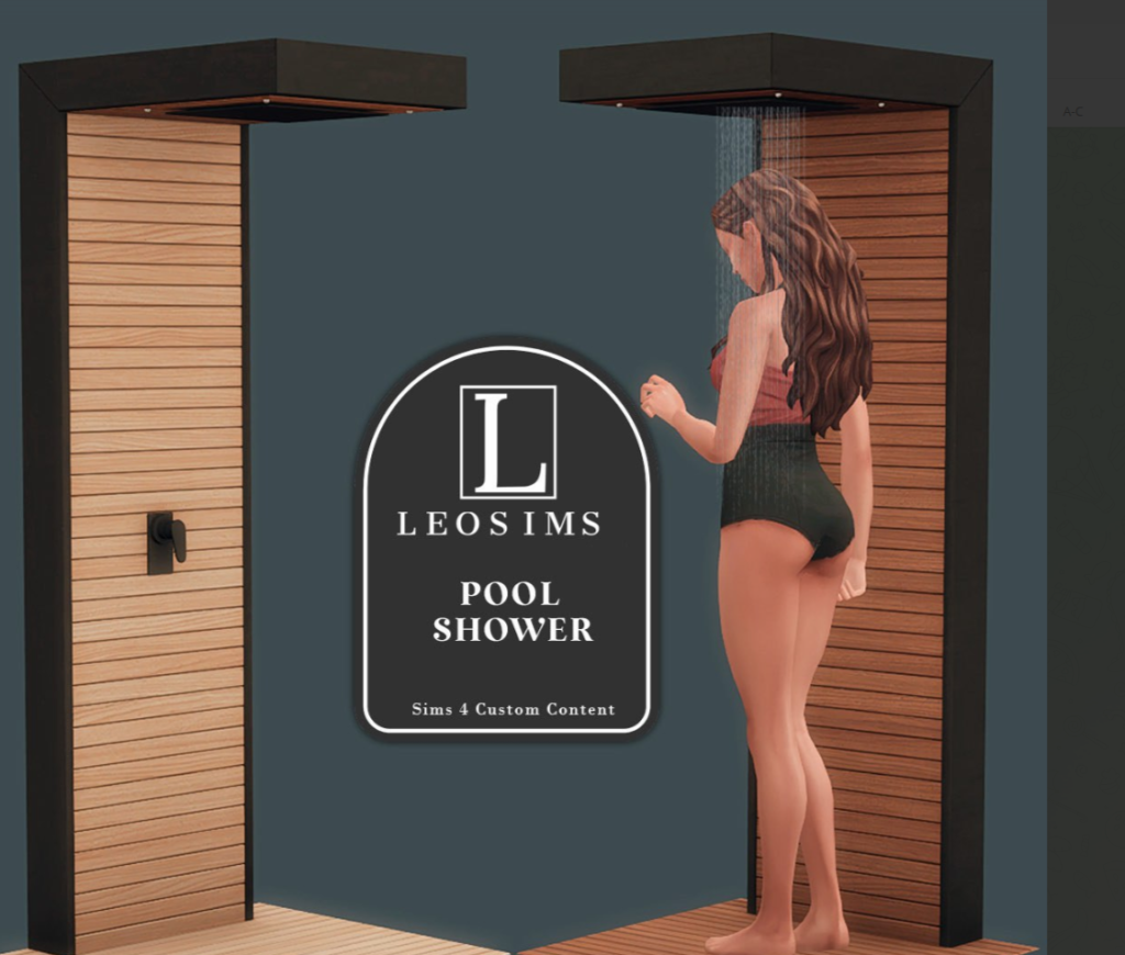 leosims pool shower 