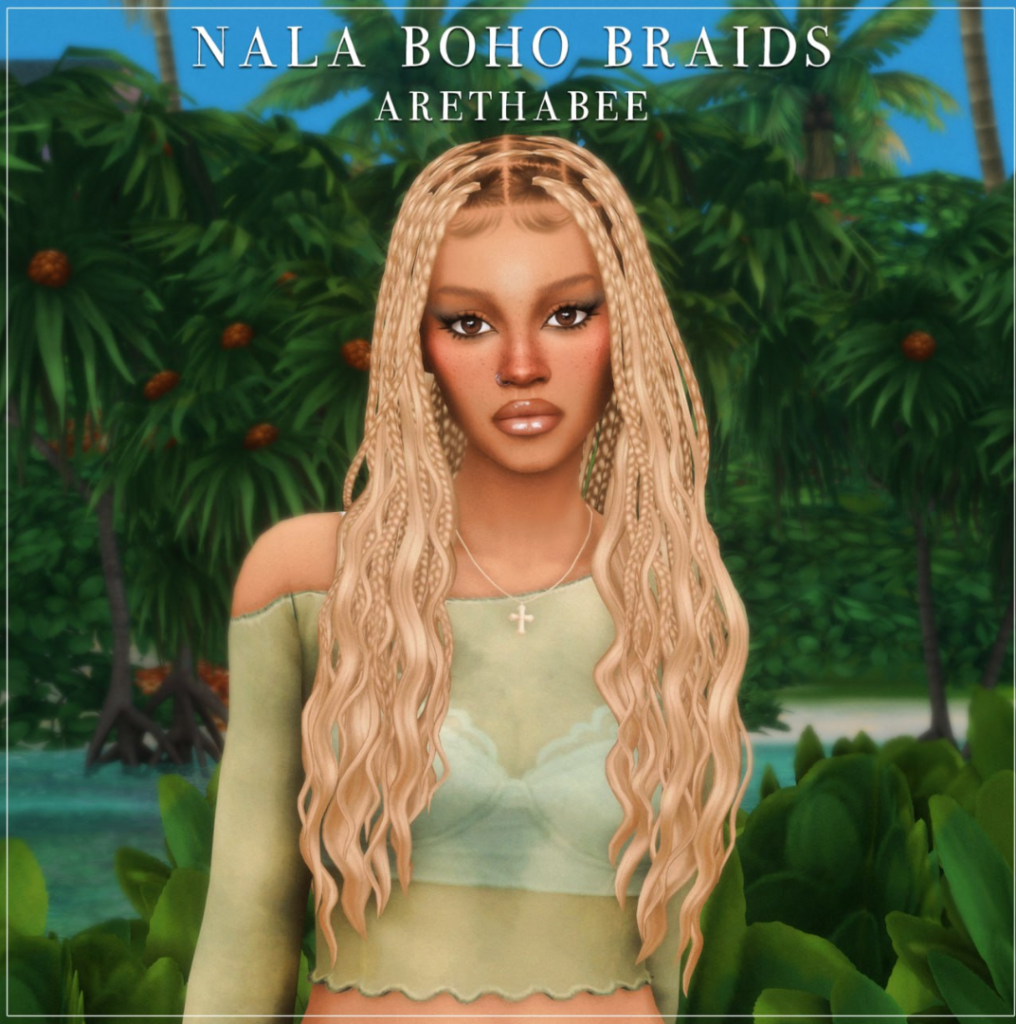 nala boho braids - Sims 4 Cc Finds