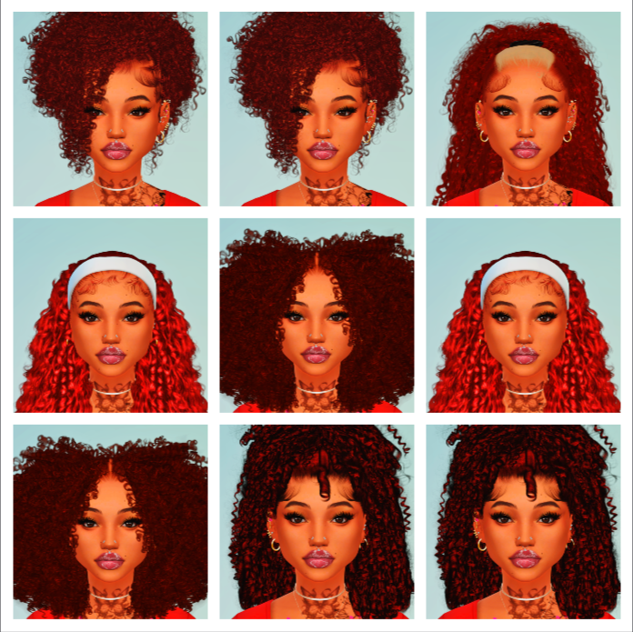 sims 4 curly hair
