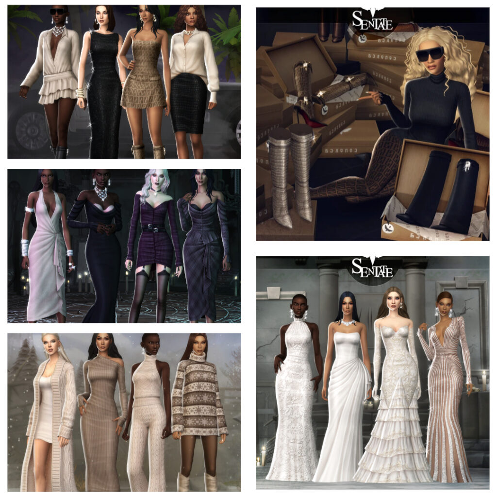 Sentate sims 4 collection 