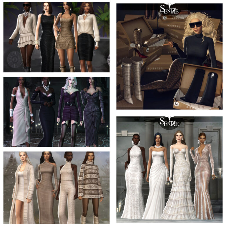 Sentate sims 4 collection