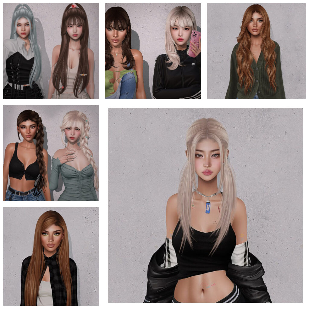 doux sims 4 hair 