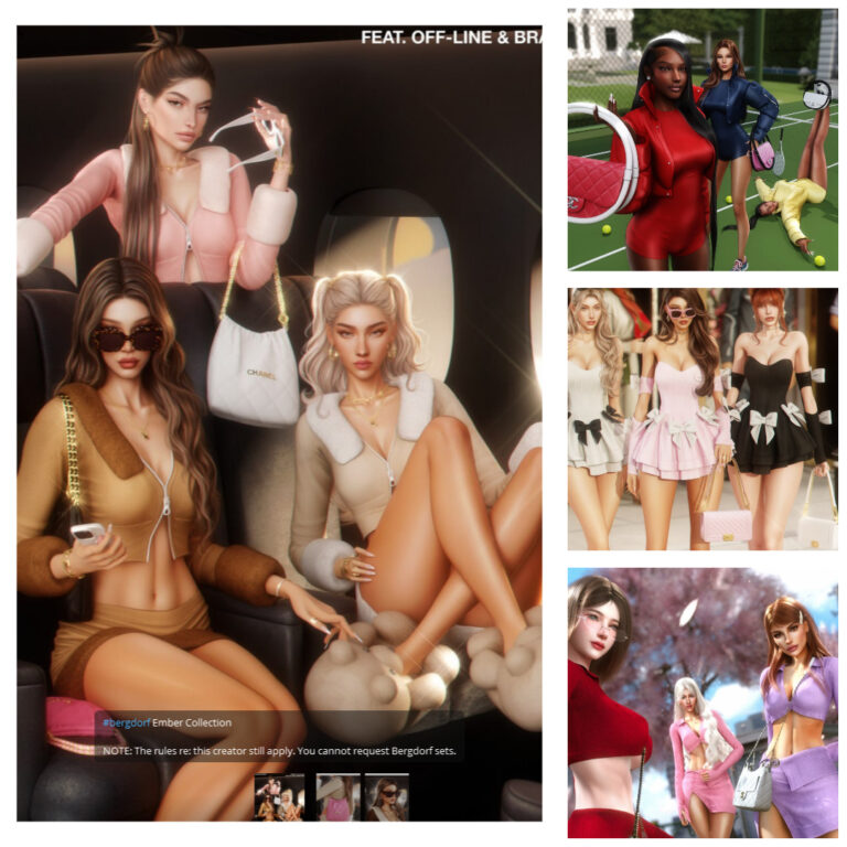 Bergdorfverse sims 4 folder