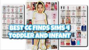 BEST CC FINDS SIMS 4 TODDLER AND INFANT CC FOLDER