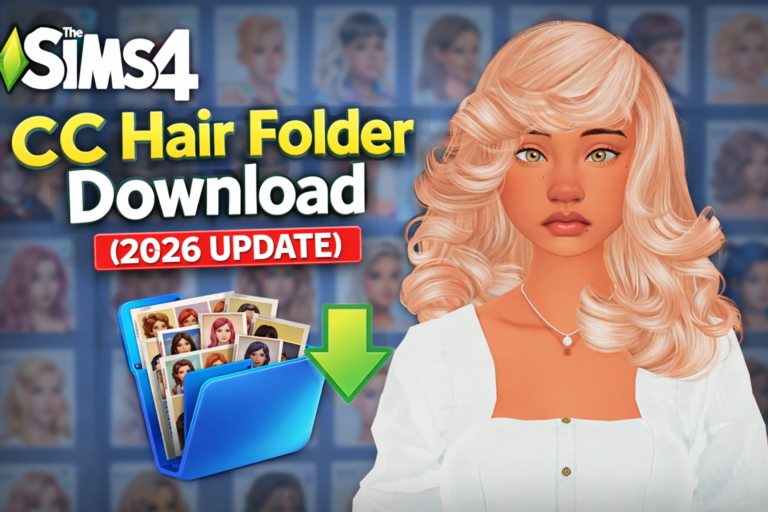 Sims 4 CC Hair Folder Download (2026 Update)