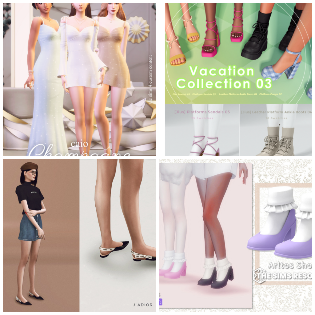 Best Sims 4 Shoes CC Finds