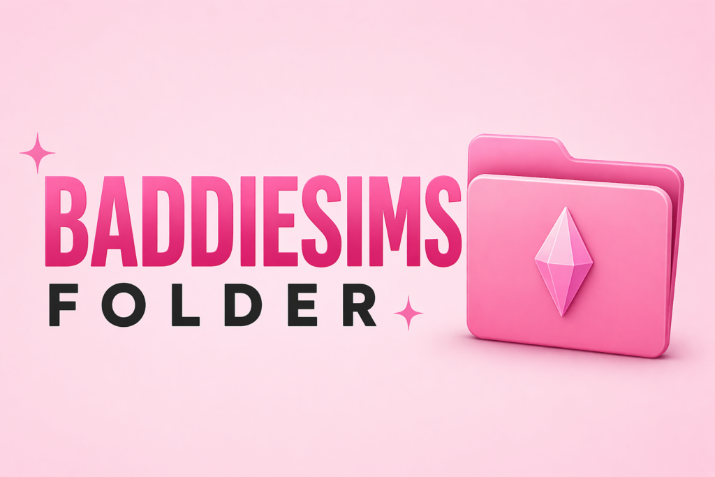 BADDDIESIMS hair folder download for The Sims 4