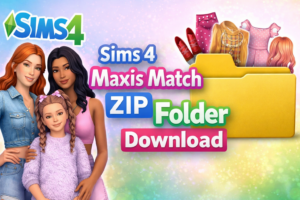 Sims 4 Maxis Match ZIP Folder Download