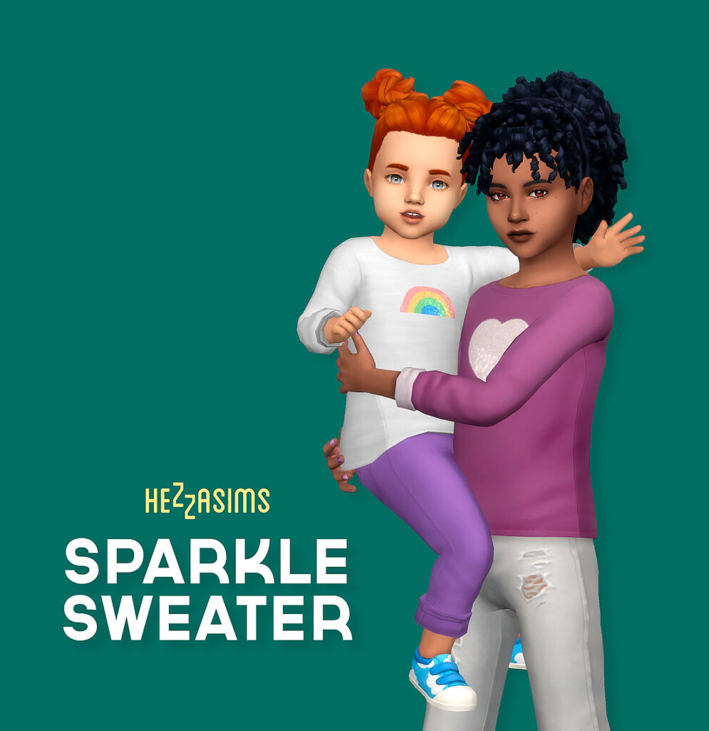 Holiday Kids Outfit Sims 4