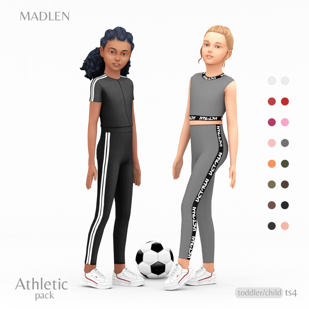 Athletic Pack for Kids Sims 4