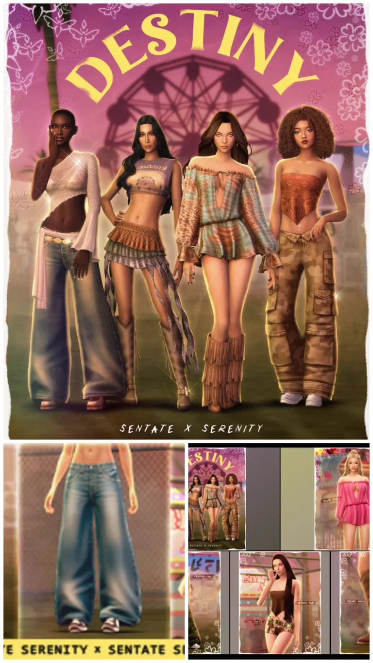 Sims 4 Fashion CC Finds