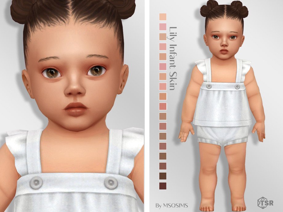 Lily Infant Skin Sims 4 Infant Skin CC