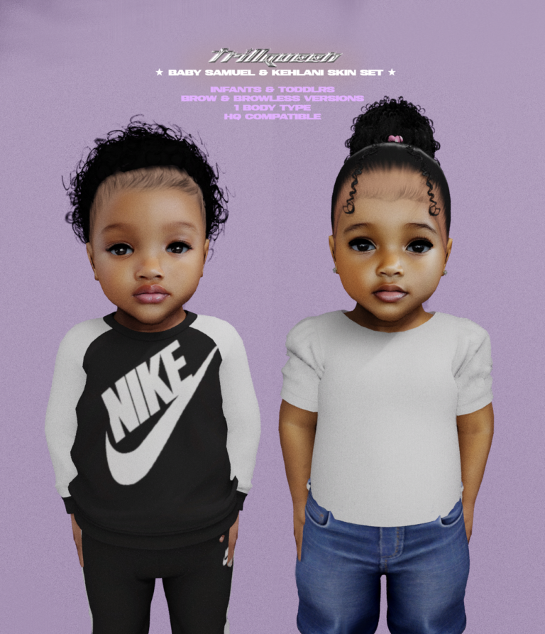 Sims 4 Infant Skin CC Finds | Baby Skin Sets & Presets