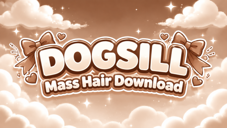 Dogsill Mass Hair Download | Sims 4 Hair CC