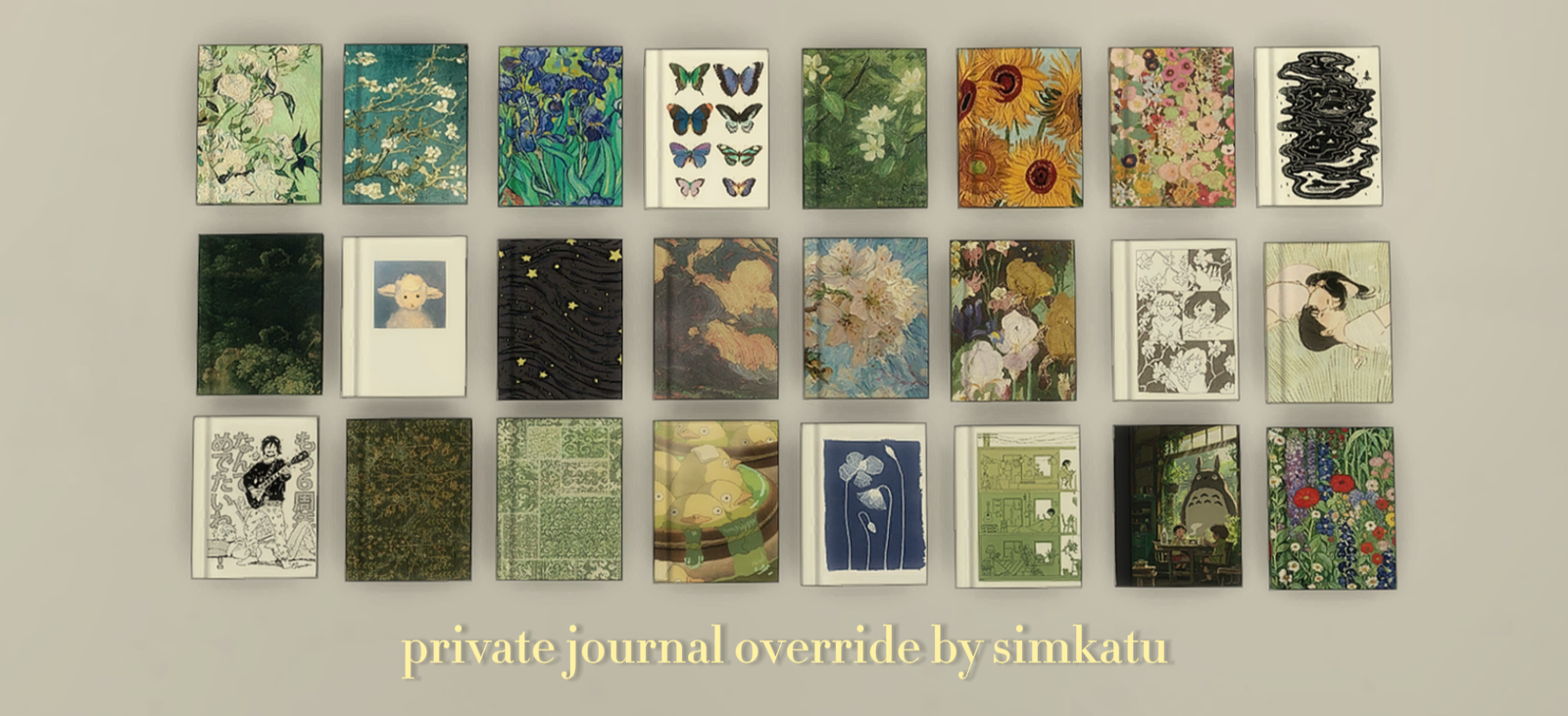 Private Journal Override official Sims 4 preview by Simkatu