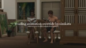 8 Free Simkatu Sims 4 Animation & Override Finds